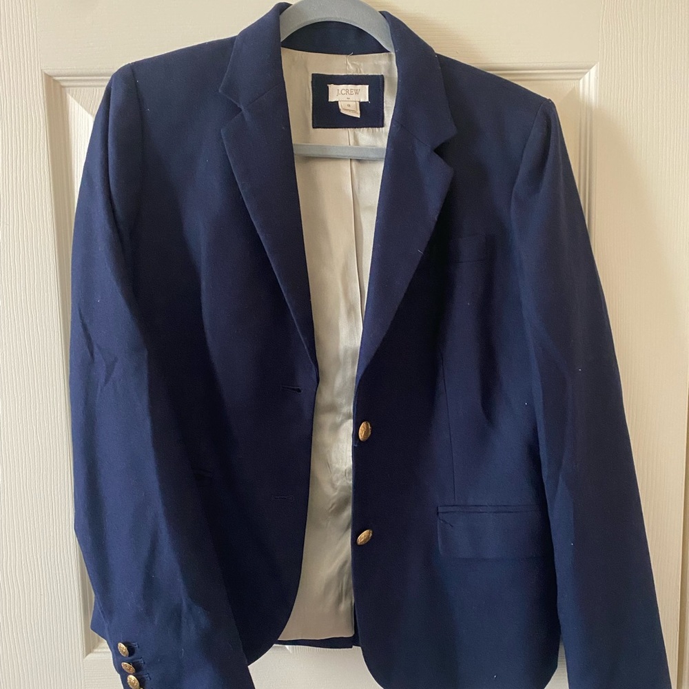 J.Crew blazer | Size 8 | Navy blue